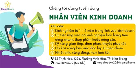 megagoods|Tuyển Dụng MegaGoods .